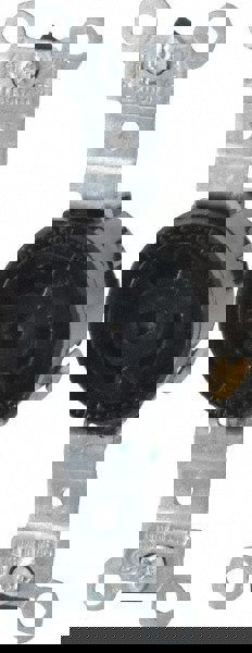 250 VAC, 15 Amp, L6-15R NEMA, Self Grounding Receptacle